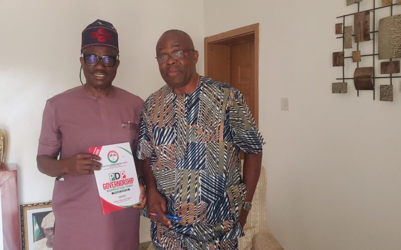 OBA Visits Dr Eddy Olafeso, Hon. Mike Omogbehin Seeks Endorsement on Nomination Forms