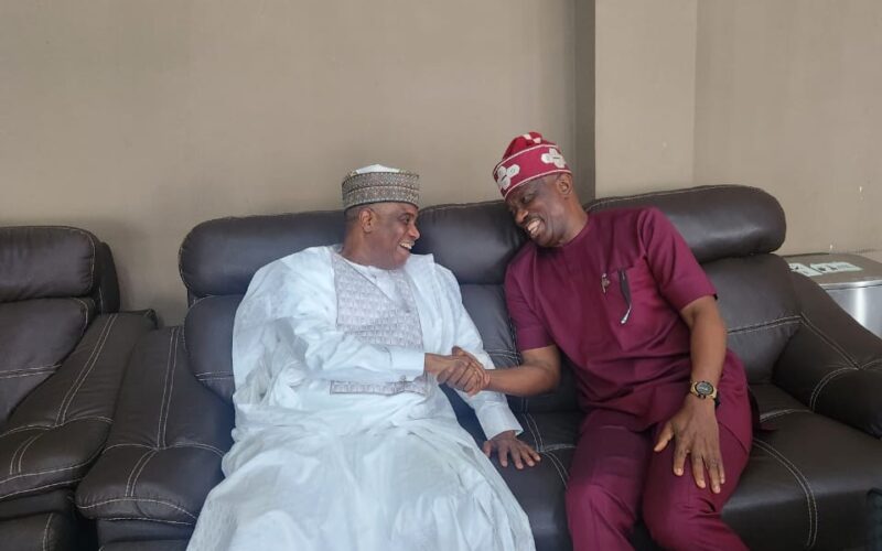 Ondo PDP Guber Aspirant Akingboye Meets Tambuwal, Seeks Support for Victory