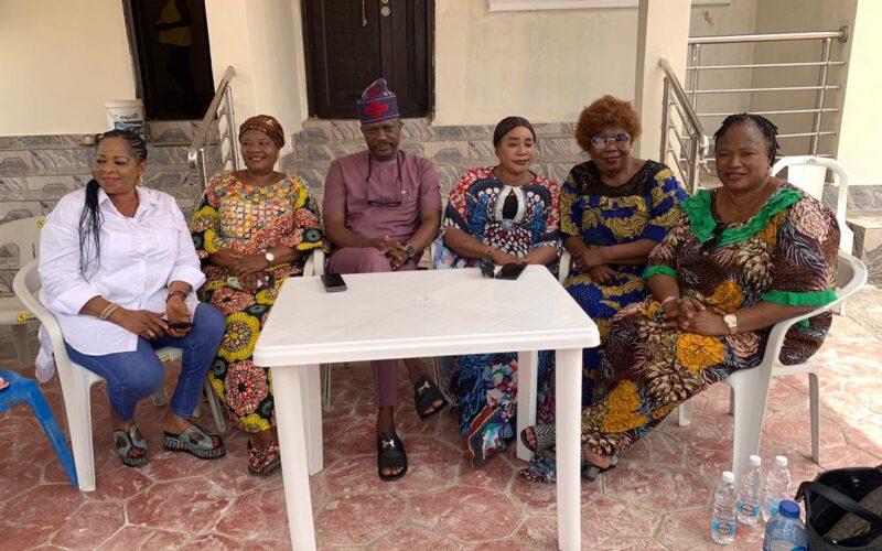 PDP Women Representatives from Ondo North Visit Otunba Bamidele Akingboye